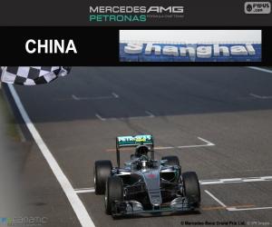 yapboz Nico Rosberg 2016 Çin Grand Prix